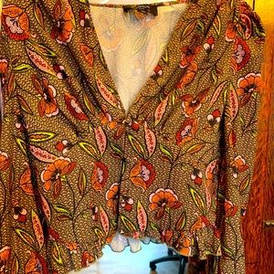 ASOS brand blouse with beautiful art nouveau pattern.